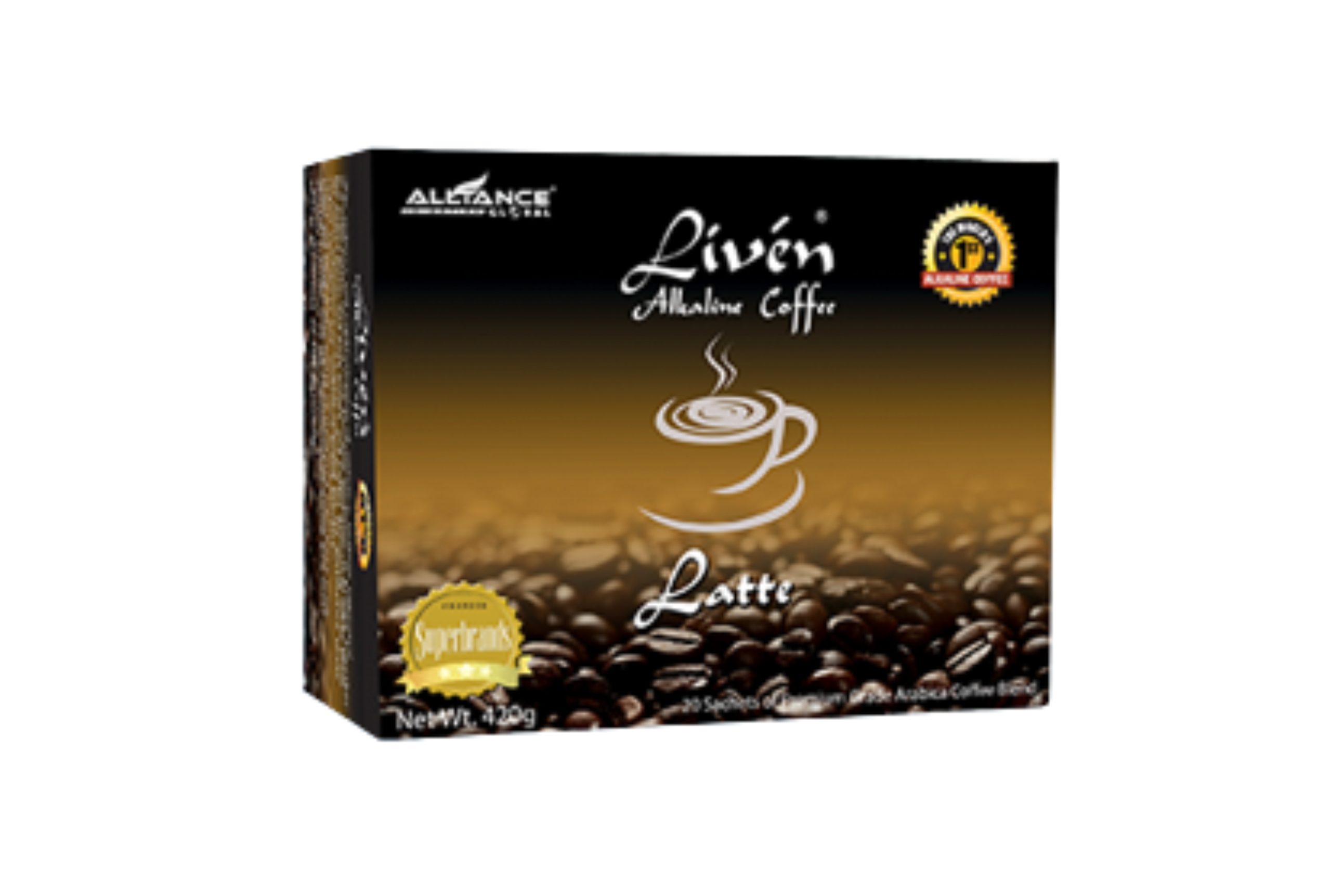 Liven Alkaline Coffee – Latte